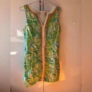 Lilly Pulitzer cotton shift dress size 2